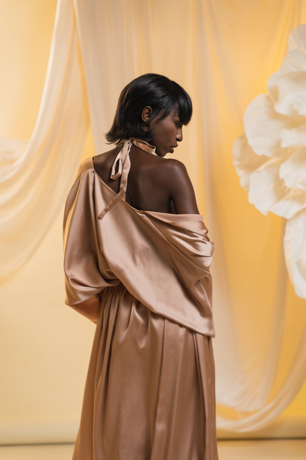 Desert Mirage  Set Complet – Kimono, Bustieră și Pantaloni